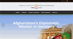 Desktop Screenshot of botschaft-afghanistan.de